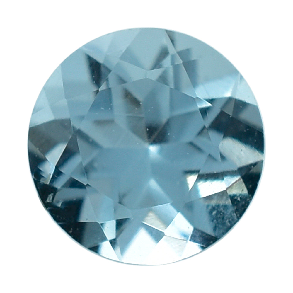 AQUAMARINE CUT ROUND (A+) 4.50MM 0.30 Cts.