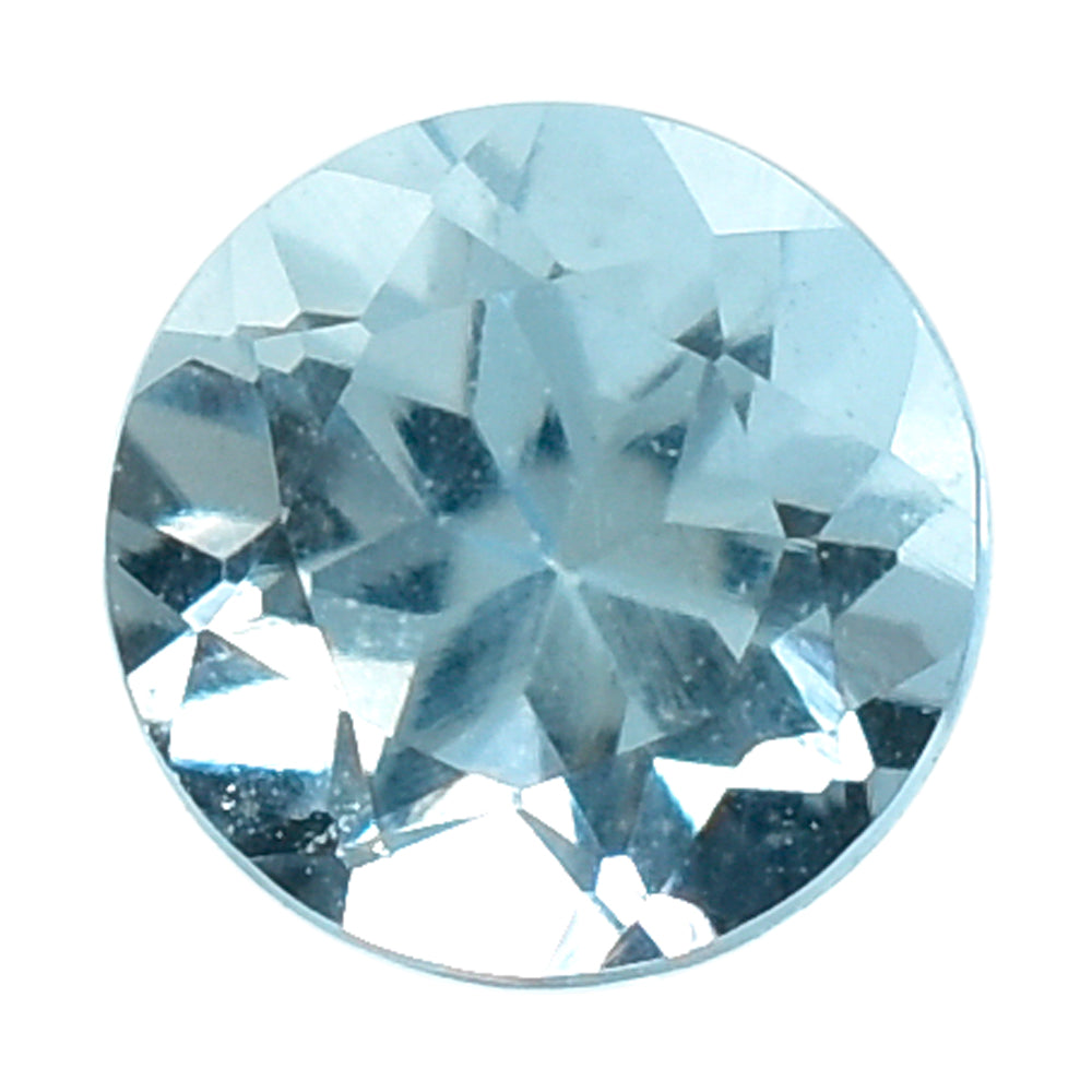 AQUAMARINE CUT ROUND (A) 3.50MM 0.19 Cts.
