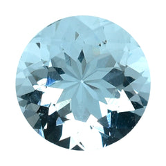 AQUAMARINE CUT ROUND (A) 6MM 0.75 Cts.