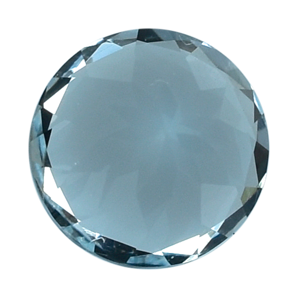 AQUAMARINE CUT ROUND (A) 6MM 0.75 Cts.