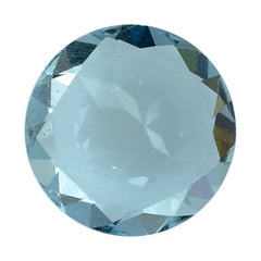 AQUAMARINE CUT ROUND (A) 6.50MM 0.78 Cts.