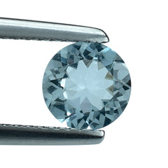 AQUAMARINE CUT ROUND (A) 6.50MM 0.78 Cts.