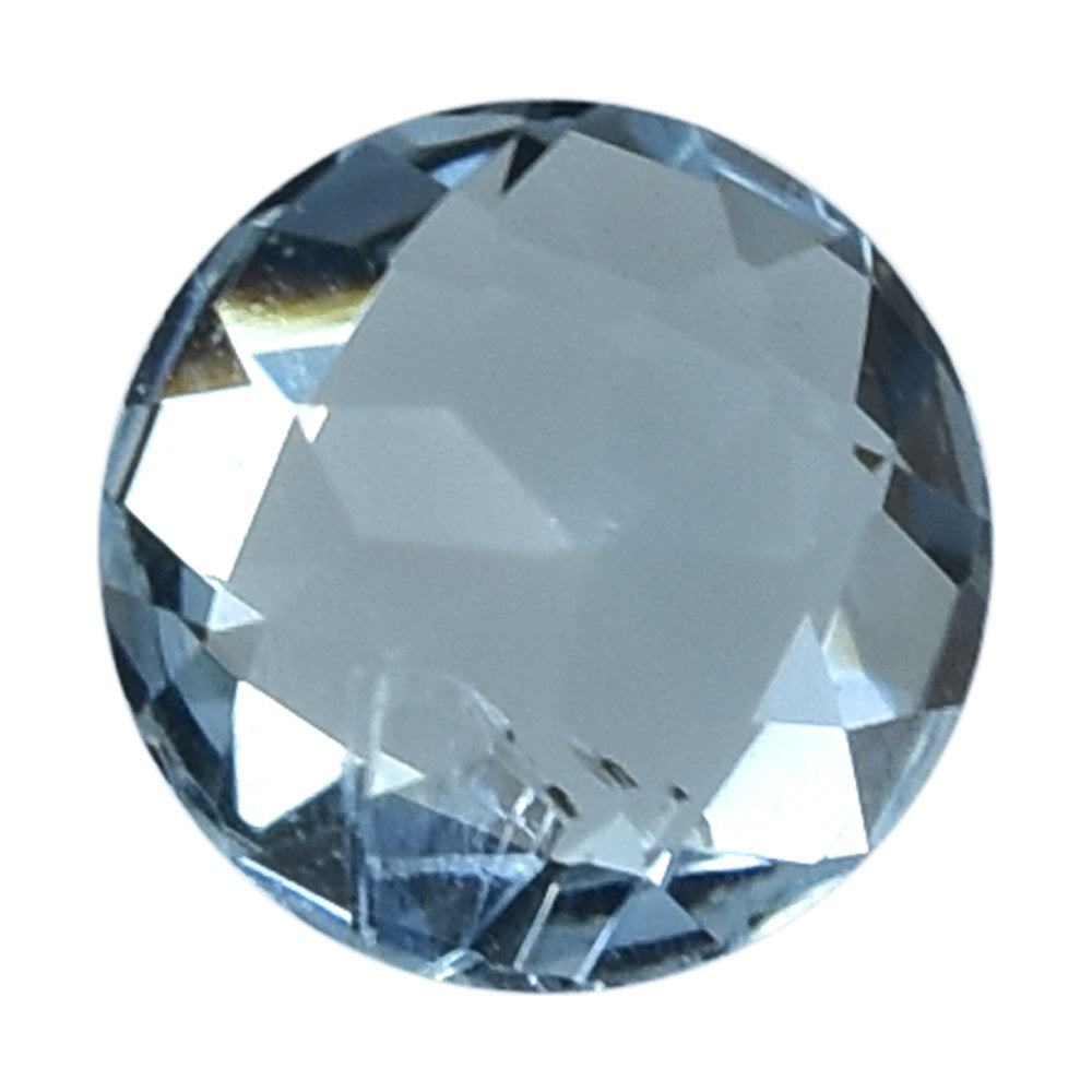 AQUAMARINE CHECKER CUT ROUND (A+/SI) 4MM 0.31 Cts.