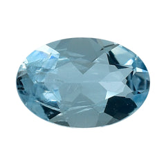 AQUAMARINE CUT OVAL (A+/SI) (WINDOW) 6X4MM 0.36 Cts.