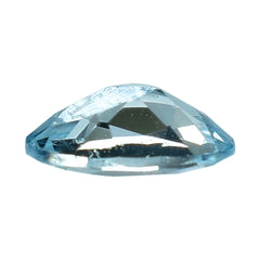 AQUAMARINE CUT OVAL (A+/SI) (WINDOW) 6X4MM 0.36 Cts.