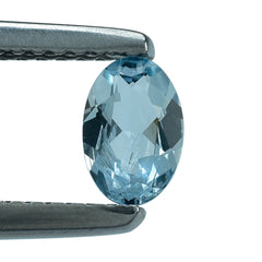 AQUAMARINE CUT OVAL (A+/SI) (WINDOW) 6X4MM 0.36 Cts.