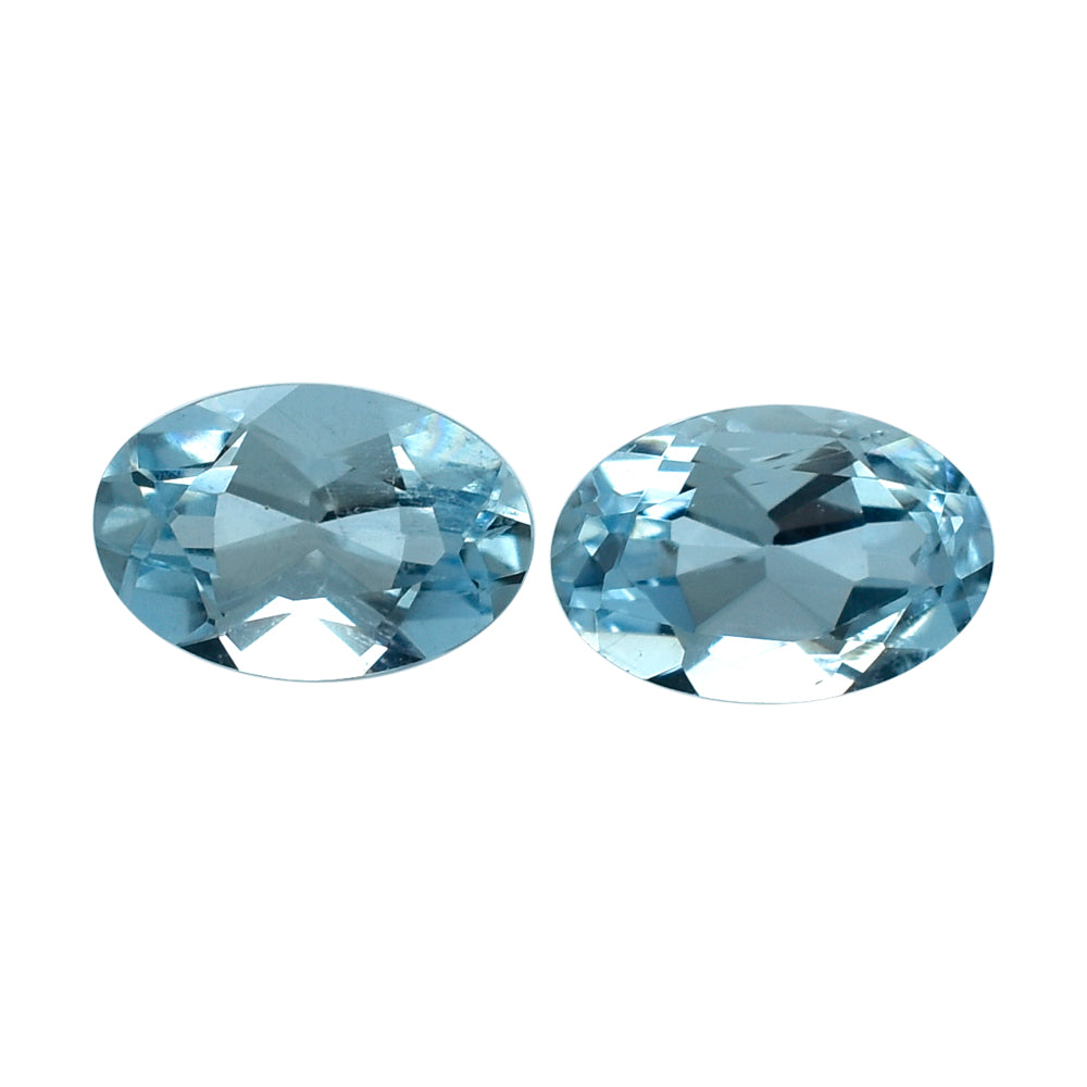 AQUAMARINE CUT OVAL (A+/SI) 6X4MM 0.40 Cts.