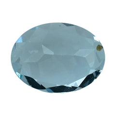 AQUAMARINE CUT OVAL (A) 8X6MM 1.10 Cts.