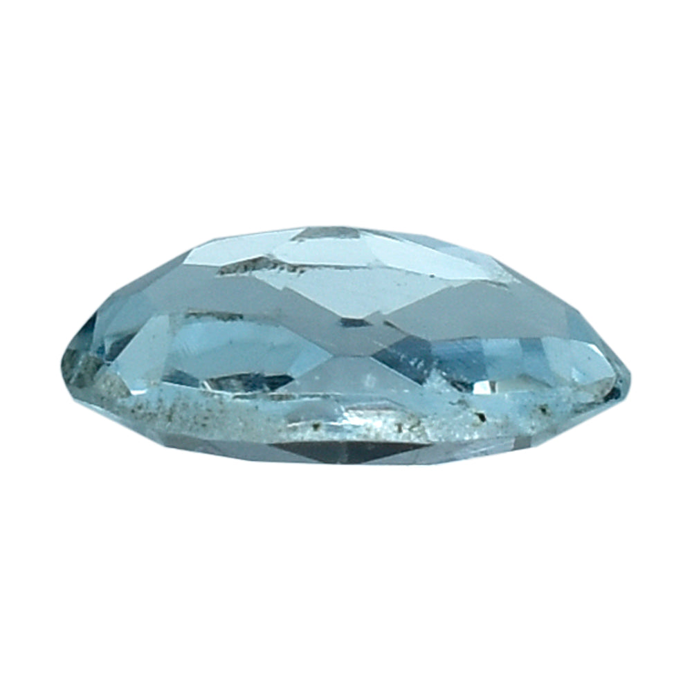 AQUAMARINE STEP CUT OVAL (A) 5X3MM 0.20 Cts.