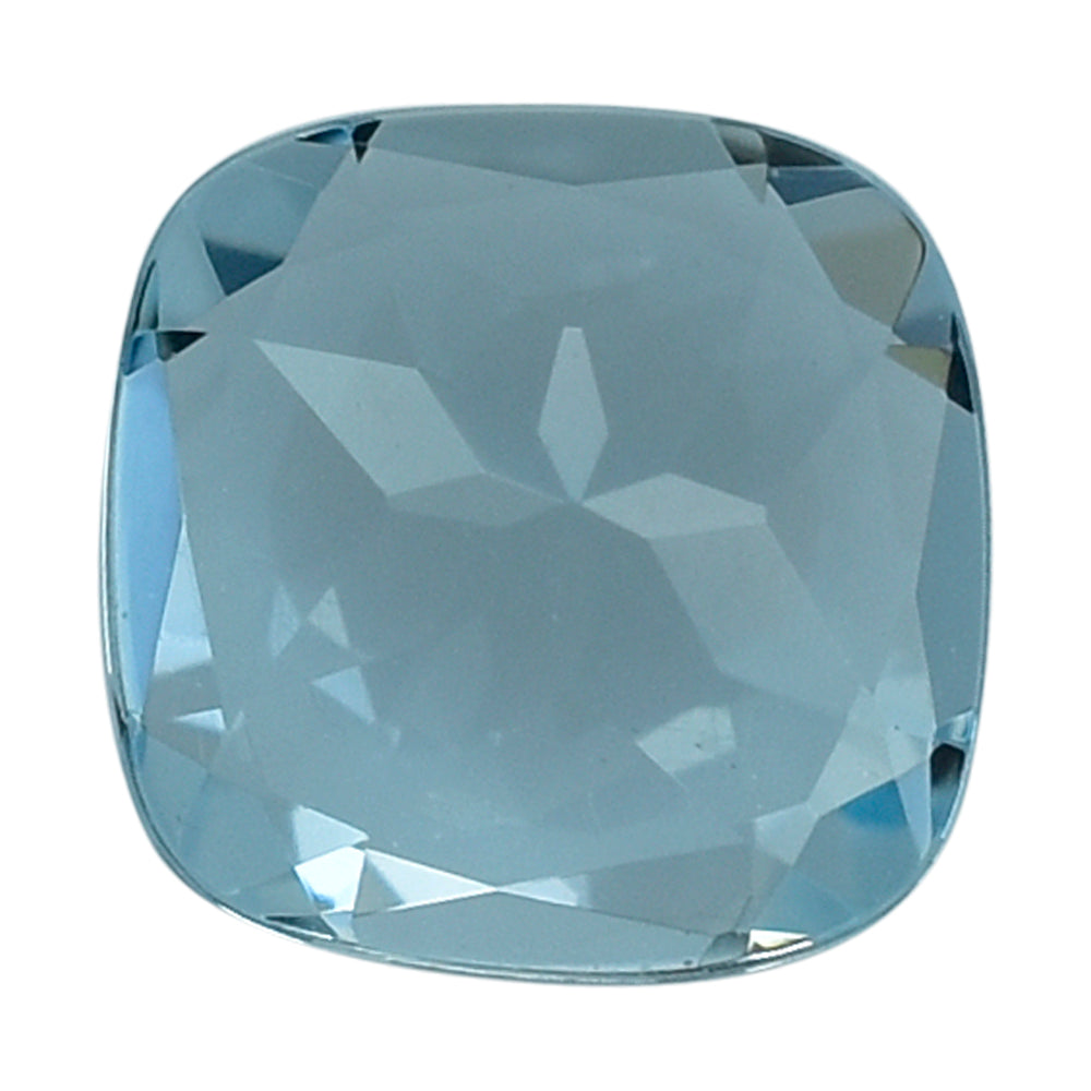 AQUAMARINE CUT CUSHION (A+/WINDOW) 5MM 0.45 Cts.