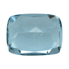AQUAMARINE CUT CUSHION (A+) 8X6MM 1.30 Cts.