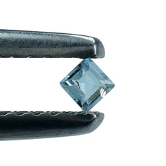 AQUAMARINE CUT SQUARE (A+/SI) 2MM 0.04 Cts.