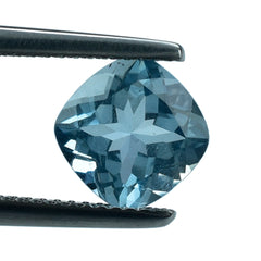 AQUAMARINE CUT CUSHION (A++++/SI) 8MM 1.97 Cts.