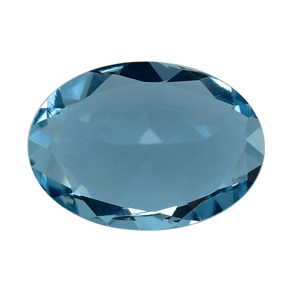 AQUAMARINE CUT OVAL (A+++) 7X5MM 0.59 Cts.