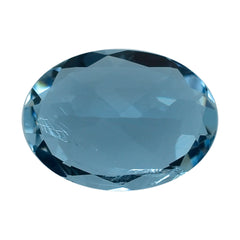 AQUAMARINE CUT OVAL (A+++/SI) 8X6MM 0.99 Cts.