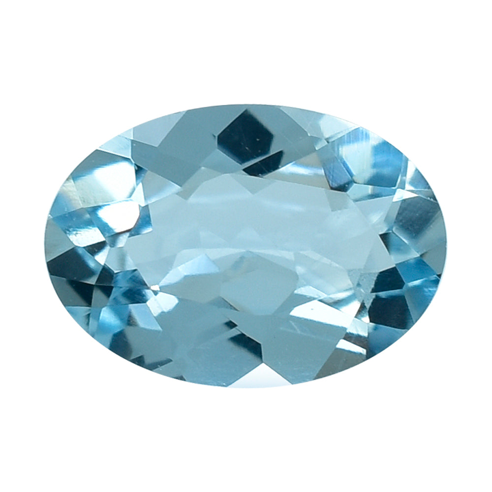 AQUAMARINE CUT OVAL (A++) 7X5MM 0.59 Cts.
