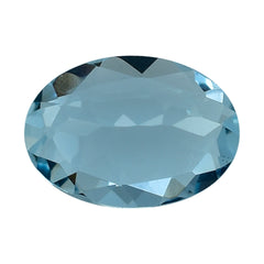 AQUAMARINE CUT OVAL (A++) 7X5MM 0.59 Cts.