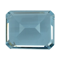 AQUAMARINE CUT OCTAGON (A++/SI) 10X8MM 2.88 Cts.