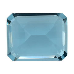 AQUAMARINE CUT OCTAGON (A++++) 10X8MM 2.82 Cts.