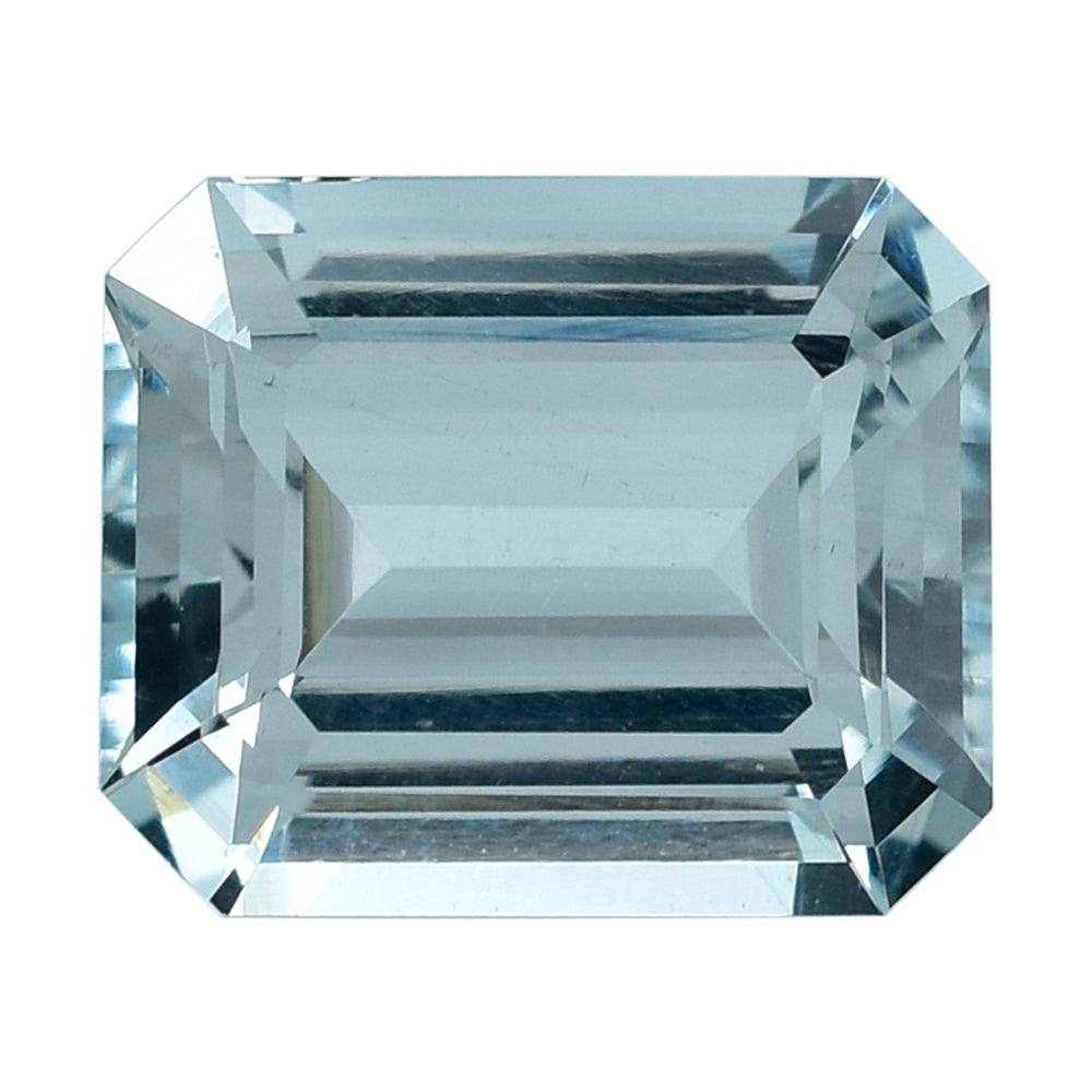 AQUAMARINE CUT OCTAGON (C/SI) 12X10MM 5.74 Cts.