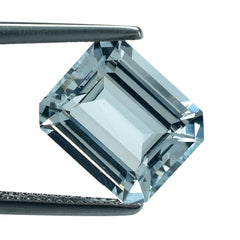 AQUAMARINE CUT OCTAGON (C/SI) 12X10MM 5.74 Cts.