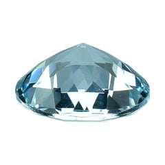 AQUAMARINE CHECKER CUT ROUND (A+) 8.50MM 1.79 Cts.