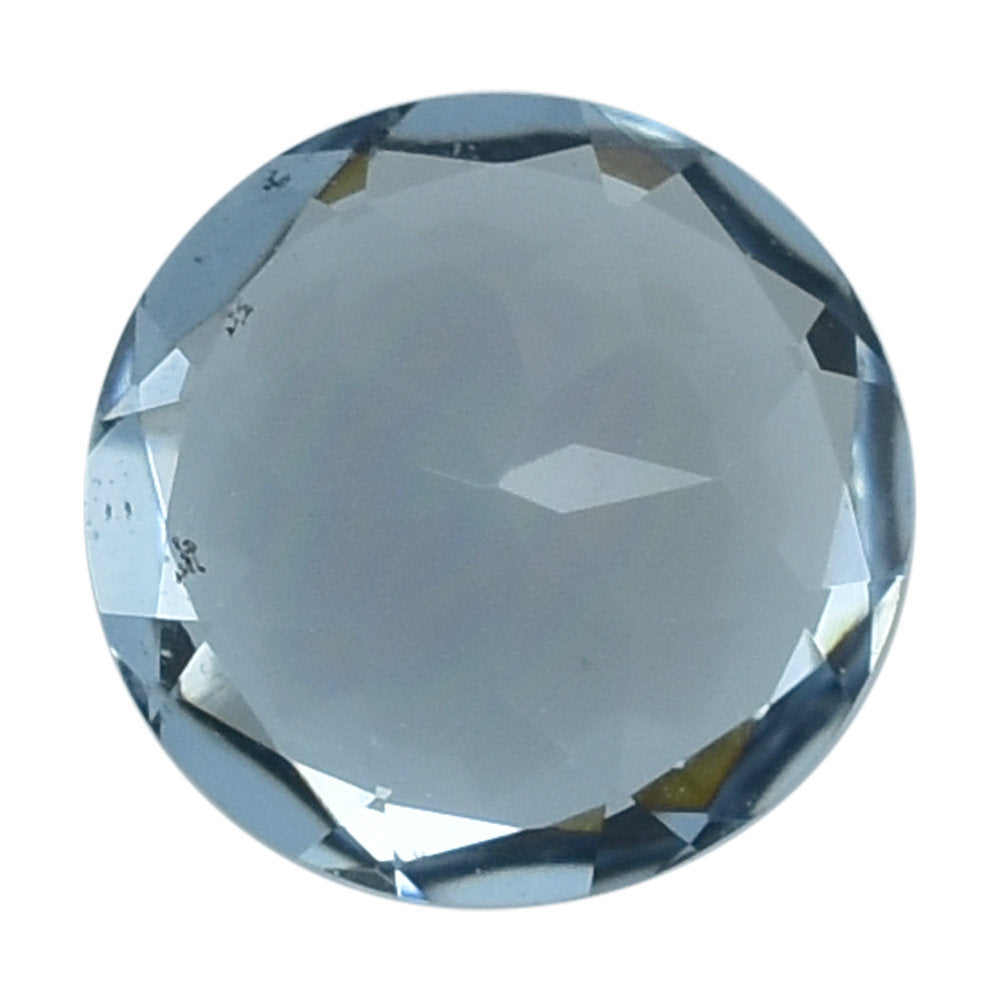 AQUAMARINE CHECKER CUT ROUND (A+++) 4.50MM 0.30 Cts.