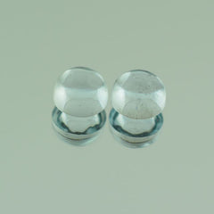 AQUAMARINE ROUND CAB 5MM (TRANSPARENT) (A/SI) 0.55 Cts.