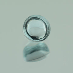 AQUAMARINE ROUND CAB 5MM (TRANSPARENT) (A/SI) 0.55 Cts.
