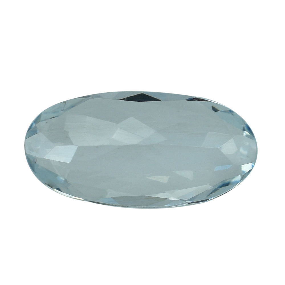 AQUAMARINE CUT OVAL 14X7MM 2.22 Cts.
