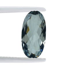 AQUAMARINE CUT OVAL 14X7MM 2.22 Cts.