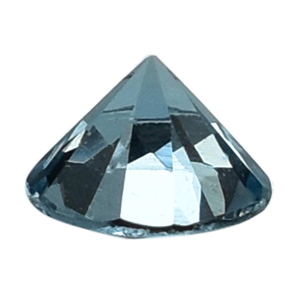 AQUAMARINE DIAMOND CUT ROUND 4MM 0.22 Cts.