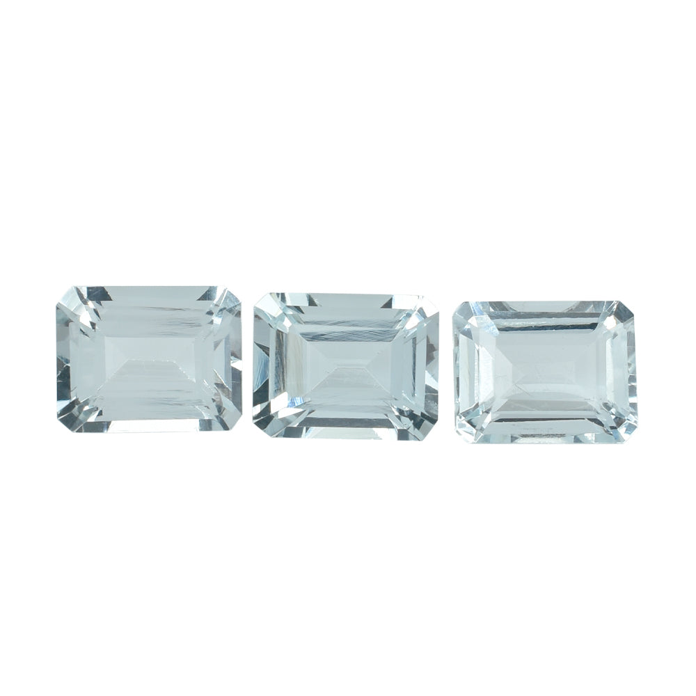 AQUAMARINE CUT OCTAGON 9X7MM 2.35 Cts.