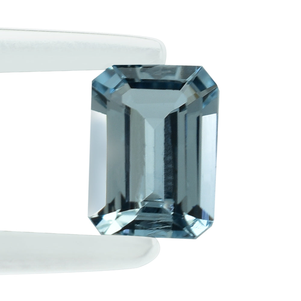 AQUAMARINE CUT OCTAGON (A++/SI) 7X5MM 0.95 Cts.