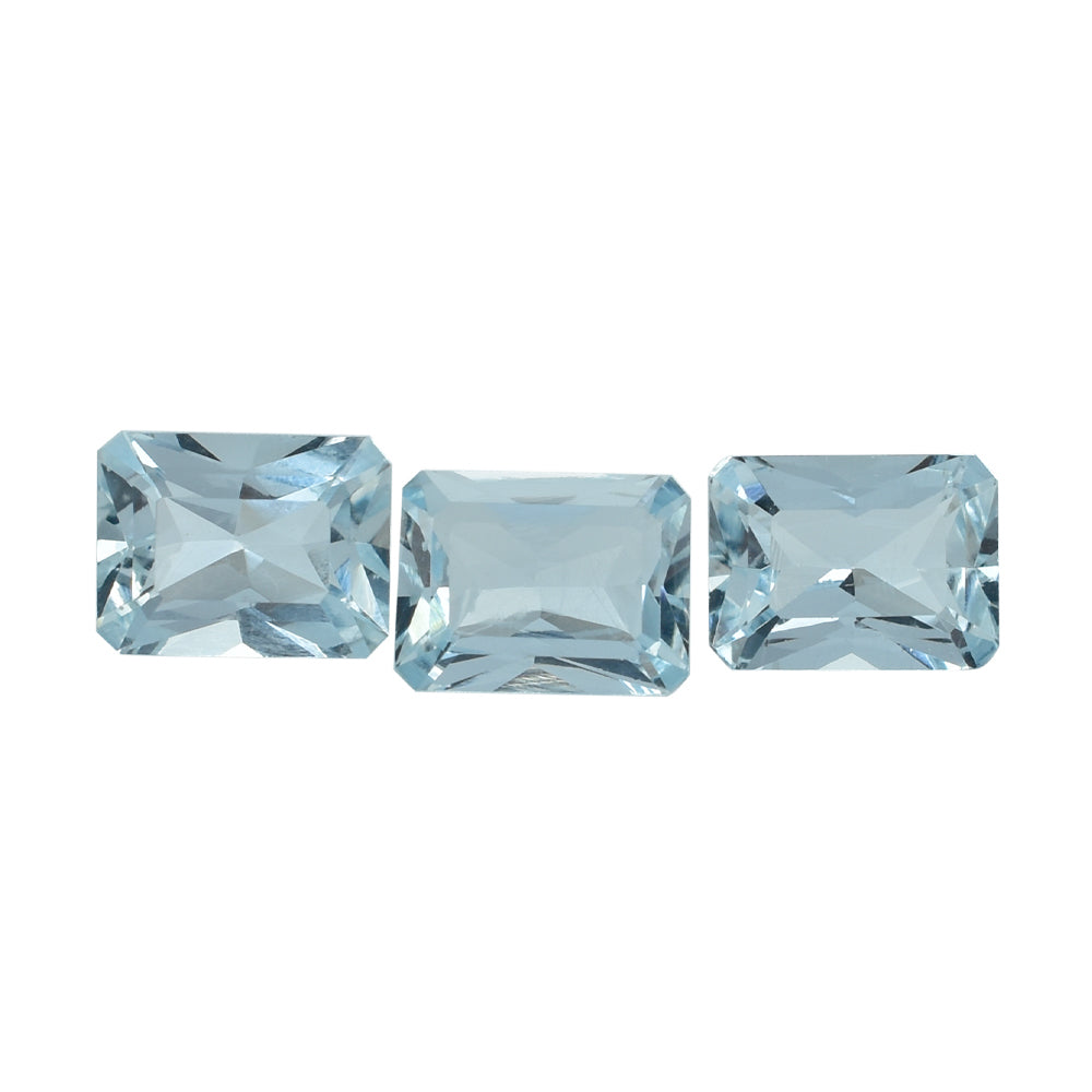 AQUAMARINE RADIENT CUT OCTAGON 8X6MM 1.46 Cts.