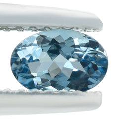 AQUAMARINE CUT OVAL 6X4MM 0.40 Cts.