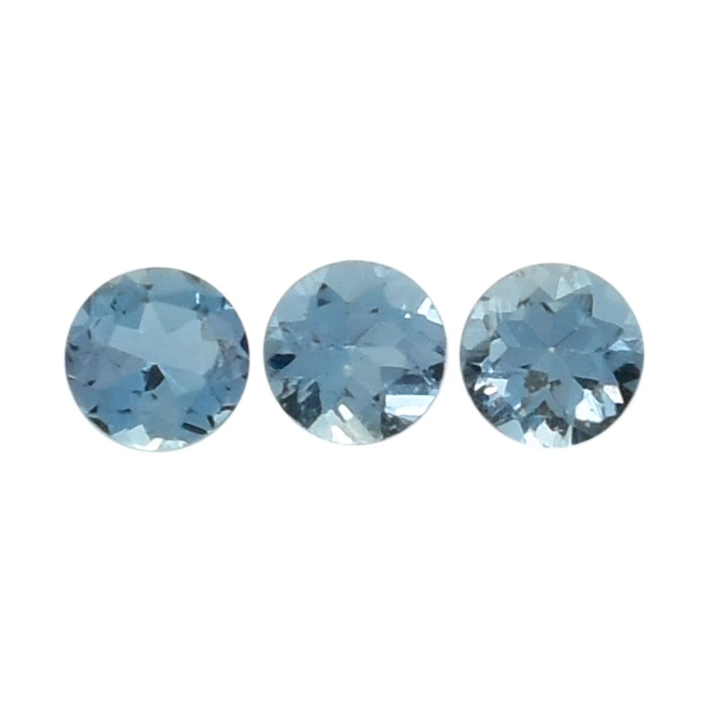 AQUAMARINE CUT ROUND 1.70MM 0.02 Cts.