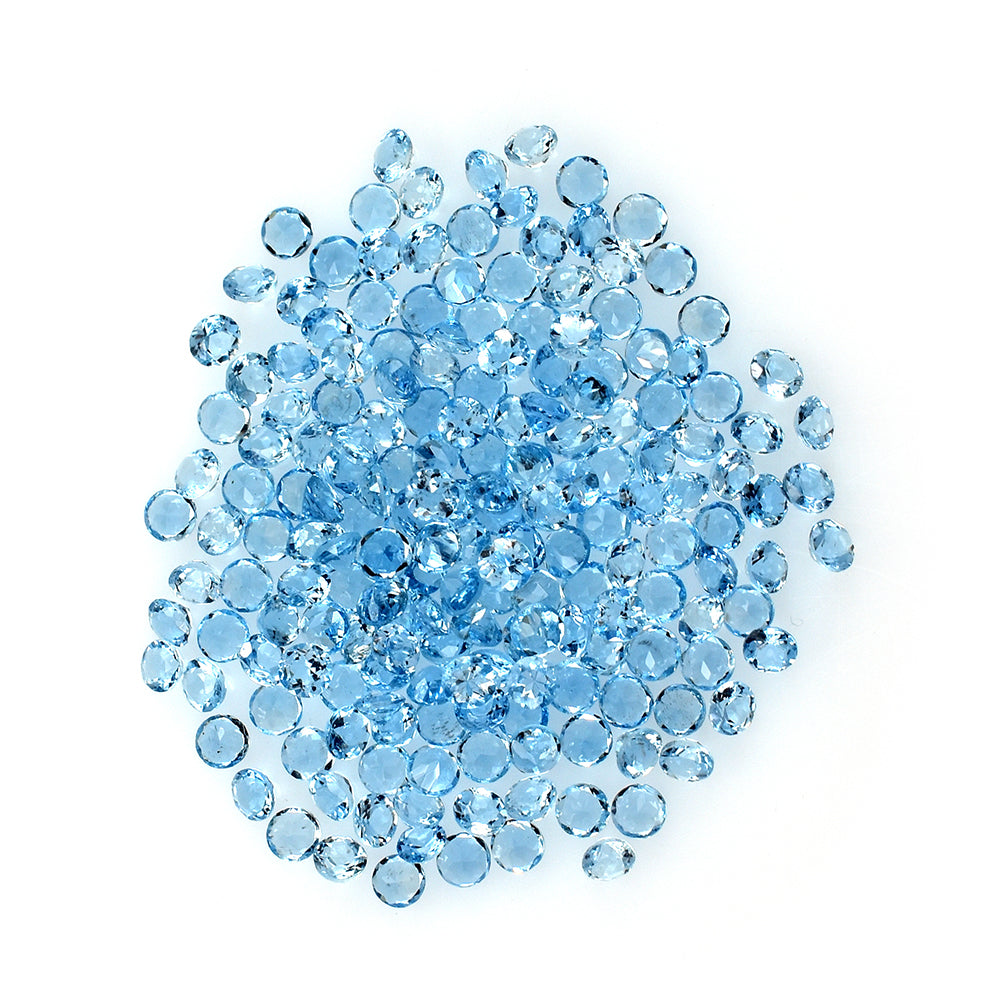 AQUAMARINE CUT ROUND 1.70MM 0.02 Cts.
