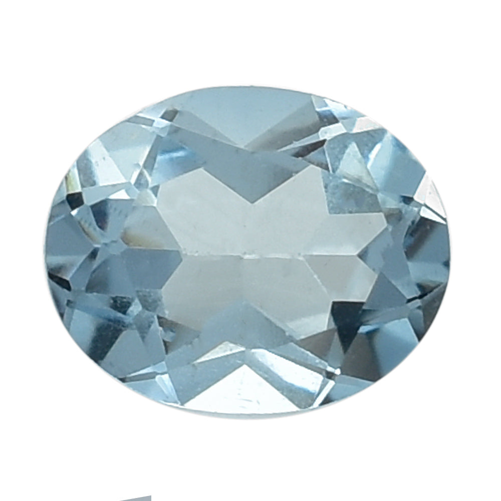AQUAMARINE CUT OVAL (A+) 5X4MM 0.29 Cts.