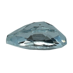 AQUAMARINE CUT PEAR (A) 6X3MM 1.30 Cts.