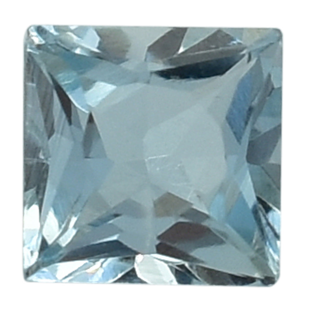 AQUAMARINE CUT SQUARE 3.00MM (A) 0.14 Cts.