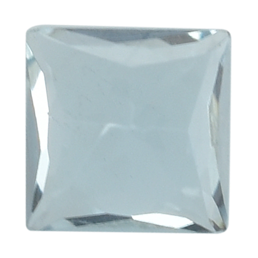 AQUAMARINE CUT SQUARE 3.00MM (A) 0.14 Cts.