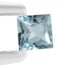 AQUAMARINE CUT SQUARE 3.00MM (A) 0.14 Cts.