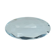 AQUAMARINE CUT OVAL 12X6MM 1.35 Cts.