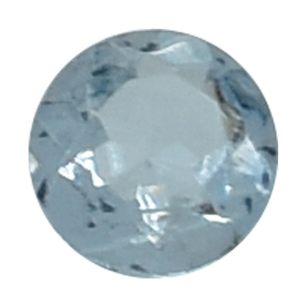 AQUAMARINE CUT ROUND 1.50MM (A+/CLEAN) 0.01 Cts.