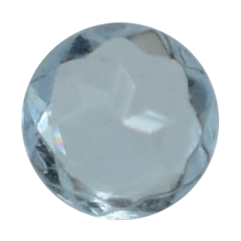 AQUAMARINE CUT ROUND 1.50MM (A+/CLEAN) 0.01 Cts.