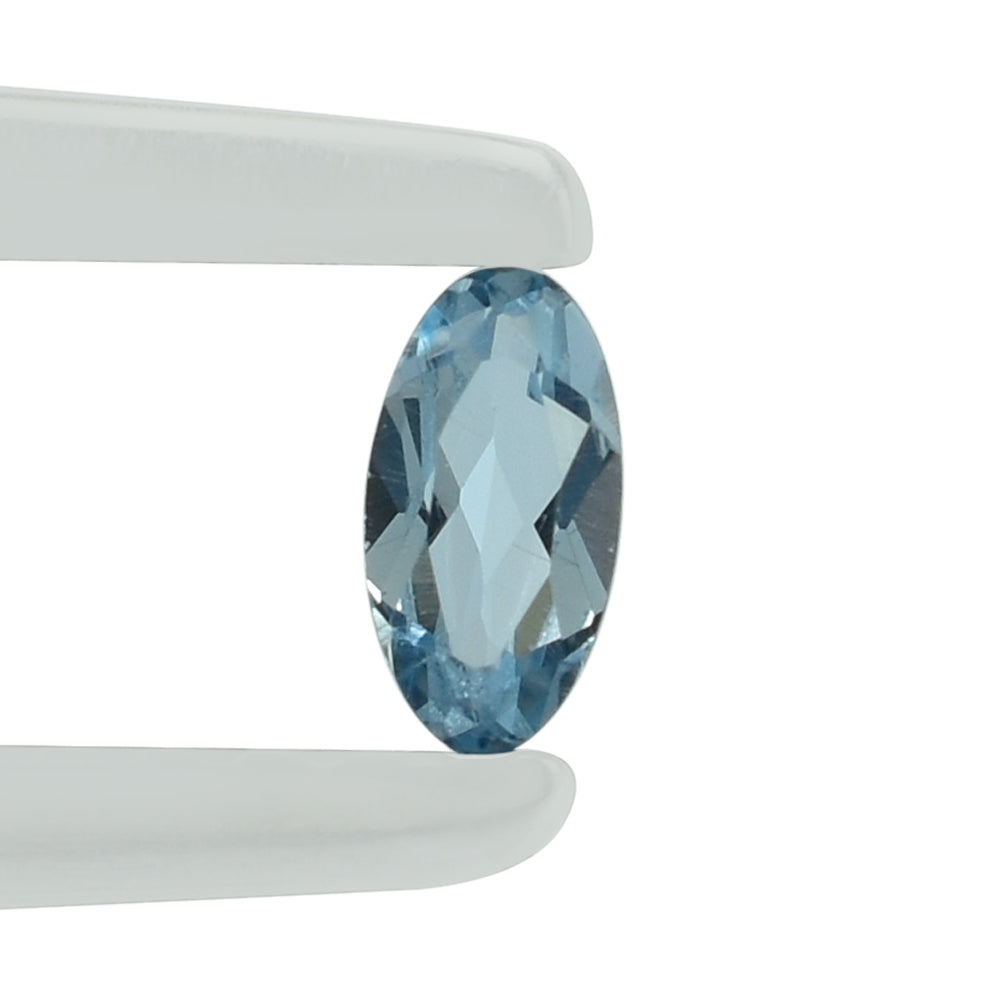 AQUAMARINE CUT OVAL 4X2MM 0.08 Cts.