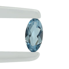 AQUAMARINE CUT OVAL 4X2MM 0.08 Cts.
