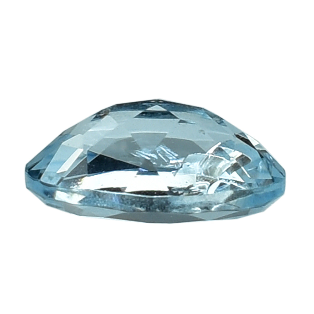 AQUAMARINE CUT OVAL 6X4MM 0.41 Cts.