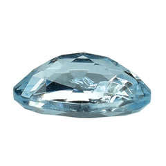 AQUAMARINE CUT OVAL 6X4MM 0.41 Cts.